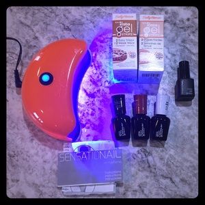 Gel Manicure Set w/LED Light